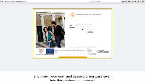 CYPRUS UNIVERSITY OF TECHNOLOGY-REGISTERING FOR COURSES PROCEDURE