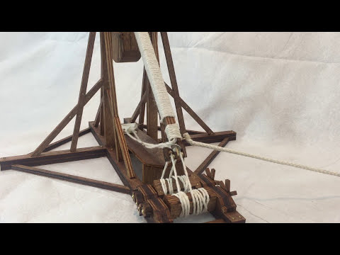 How to Operate a Mini Trebuchet