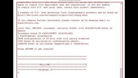 How To Set Banner In Cisco Routers in Cisco Packet Tracer