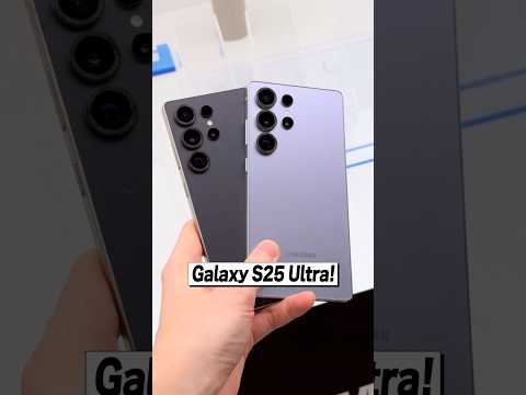 遂にGalaxy S25 Ultra登場！デザイン刷新&冷却性能大幅アップでゲームも快適！