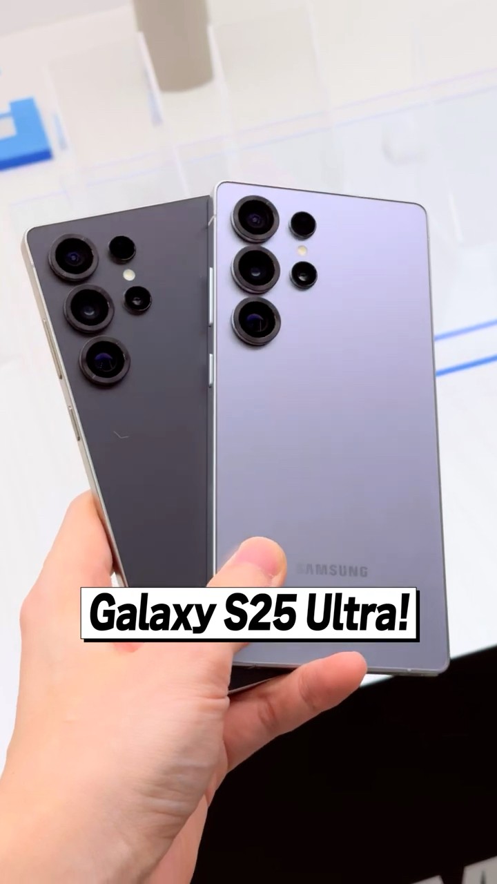The Galaxy S25 Ultra is finally here! New design and