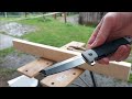 Cold steel oyabun hard use testing  folding knife review