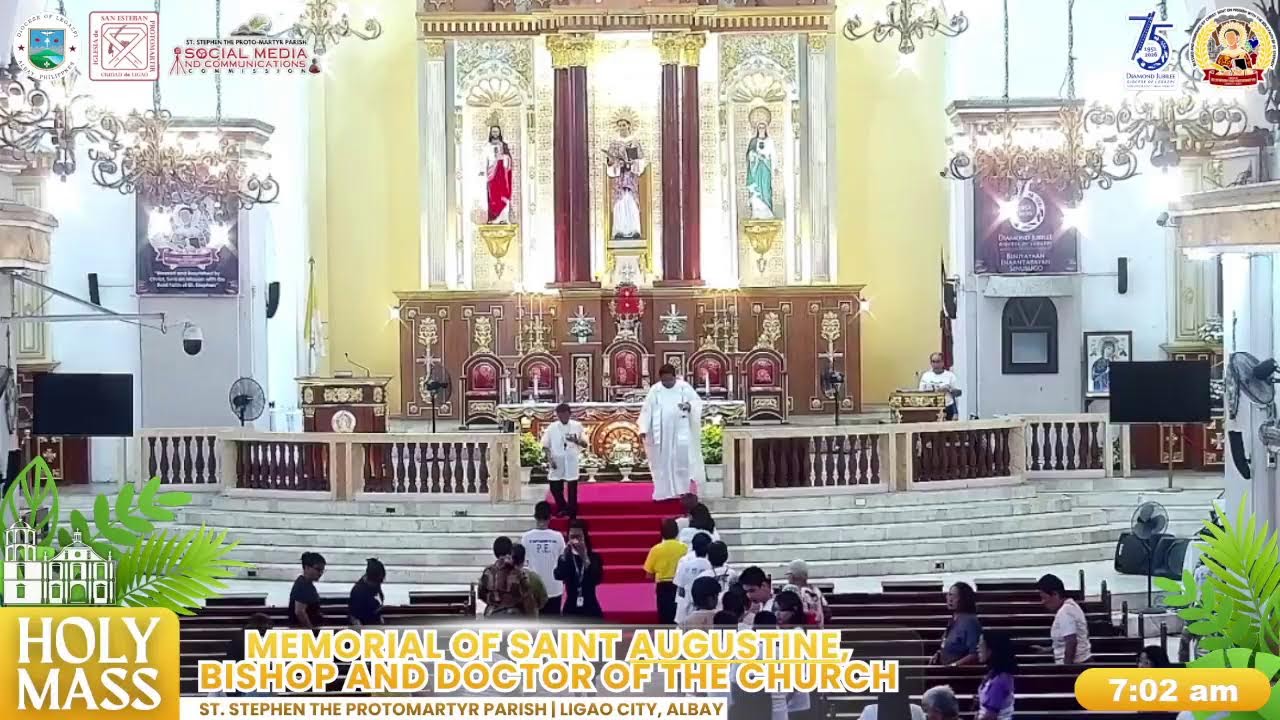 Holy Mass | Memorial of Saint Augustine, bishop and doctor of the Church