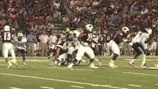 Tulane Football Highlights vs ULM, 9/28/2013.
