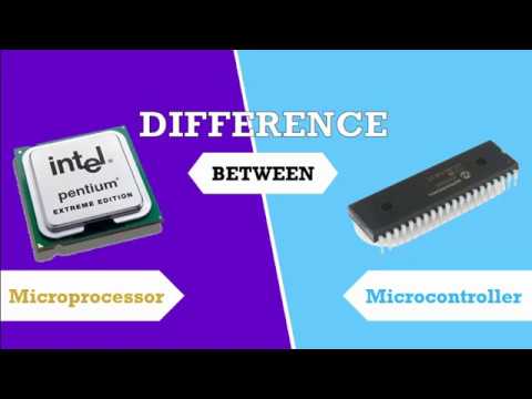 Difference Between Microprocessor and Microcontroller (In Points)