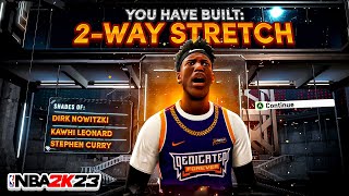 THIS 2-WAY STRETCH BUILD IS BREAKING NBA 2K23 CURRENT GEN! *NEW* BEST BUILD 2K23