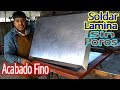 Tecnica para Soldar Lamina en Punta Diamante y Darle Acabado Fino.