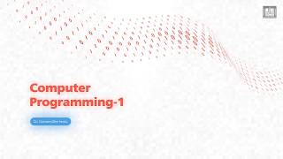 Computer Programming - 1 | U7-L1 | Functions in Cpp : declaration and call