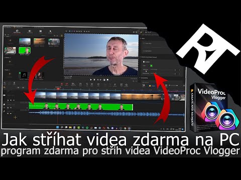 Jak stříhat video ZDARMA – program pro střih videa zdarma – editovat videa (tutoriál)