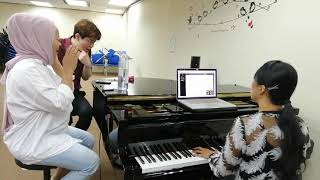 Cara Datuk Syafinaz Mengajar Hanbyul & Siti Sarah