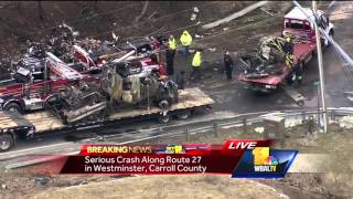 Fiery fatal crash investigated in Westminster