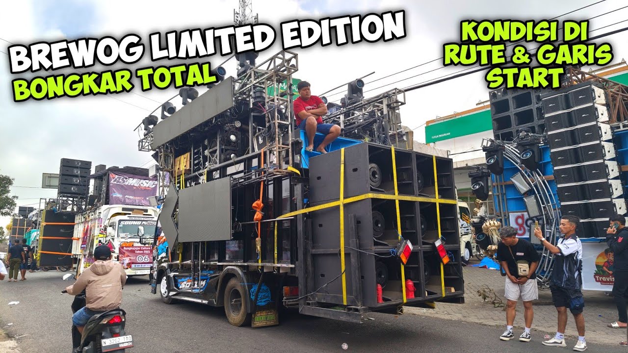 Waduh BREWOG LIMITED EDITION bongkar total gak Dapat tempat di Start,,Situasi karnaval Nongkojajar 