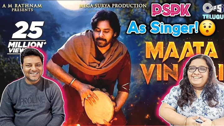 Maata Vinaali - Lyrical Reaction | Hari Hara Veera Mallu | PSPK | Nidhi | MM Keeravaani | AM Rathnam
