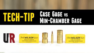 TECH TIP: Case Gauge -vs- Min Dimension Gauge