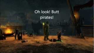 Guild Wars 2 Weird Bug Butt Pirates