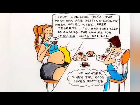 MIA GAINER GIRL - REDHEAD FATTENING UP - WEIGHT GAIN COMIC