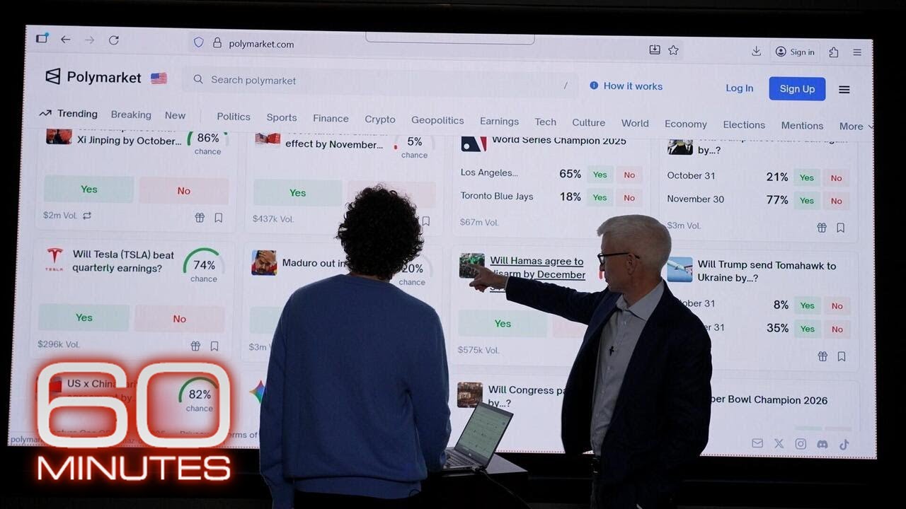 Polymarket | Sunday on 60 Minutes