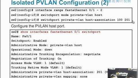 #CCNP【1.2.3】初级/网络部署VLAN/PVLAN技术