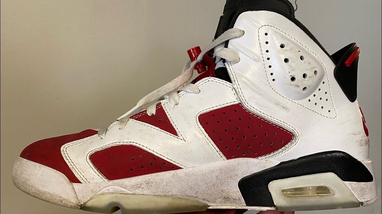 Unyellow Air Jordan 6 “Carmine 