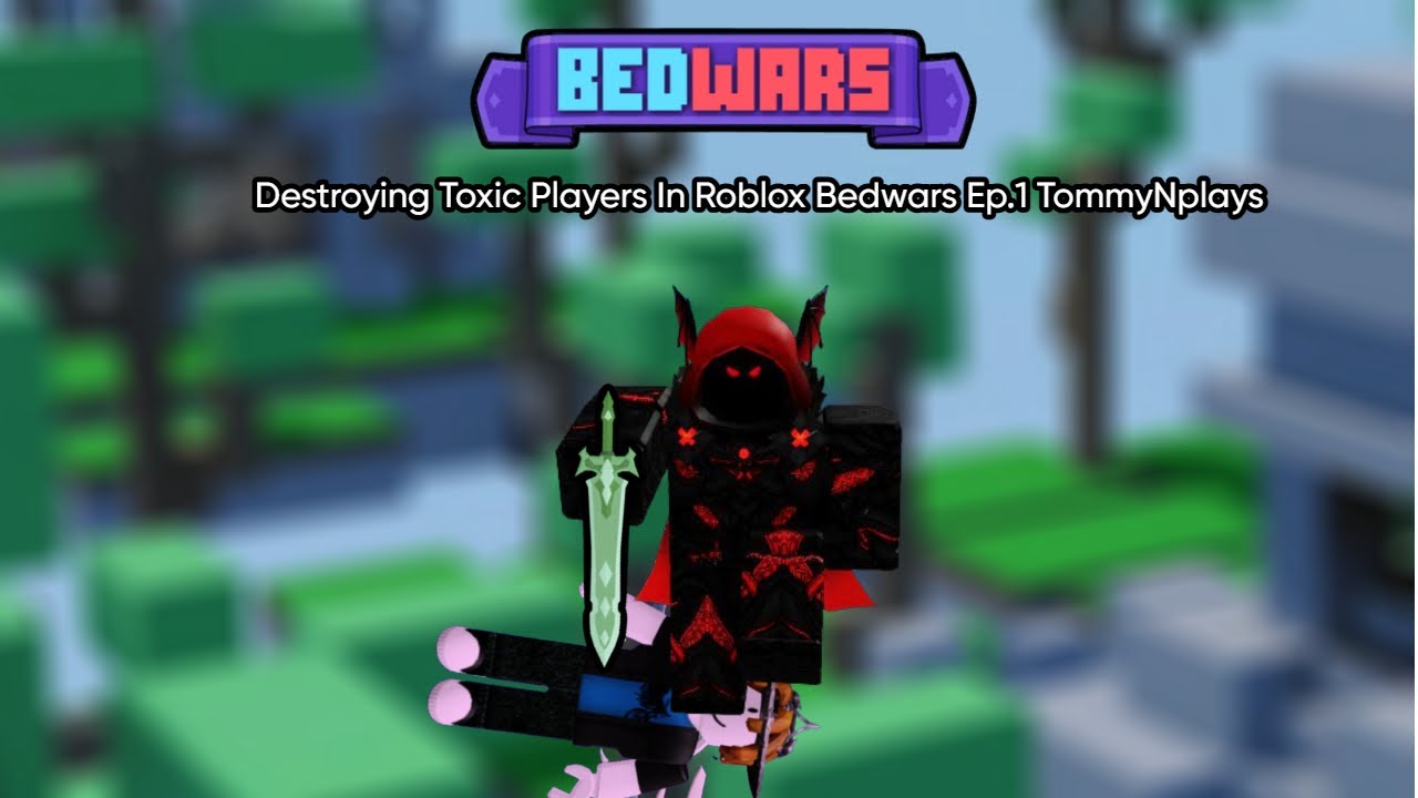 Destroying Toxic Players In Roblox Bedwars PT.1 @TommyNplays - YouTube