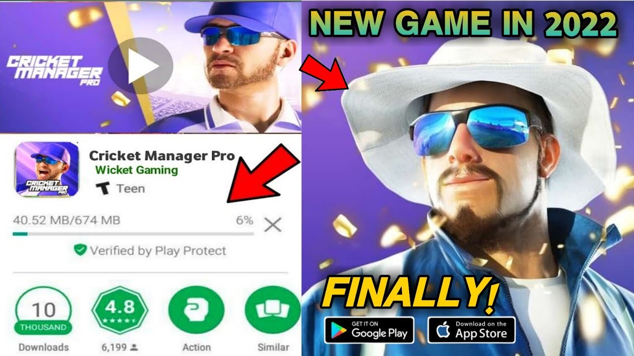 NEW CRICKET GAME 2022 IN ANDROID CRICKET MANAGER PRO RELEASE DATE CONFIRM FULL EXPLAIN
