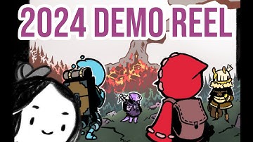 2024 2D Game Artist Demo Reel | Carolina Baumgarten