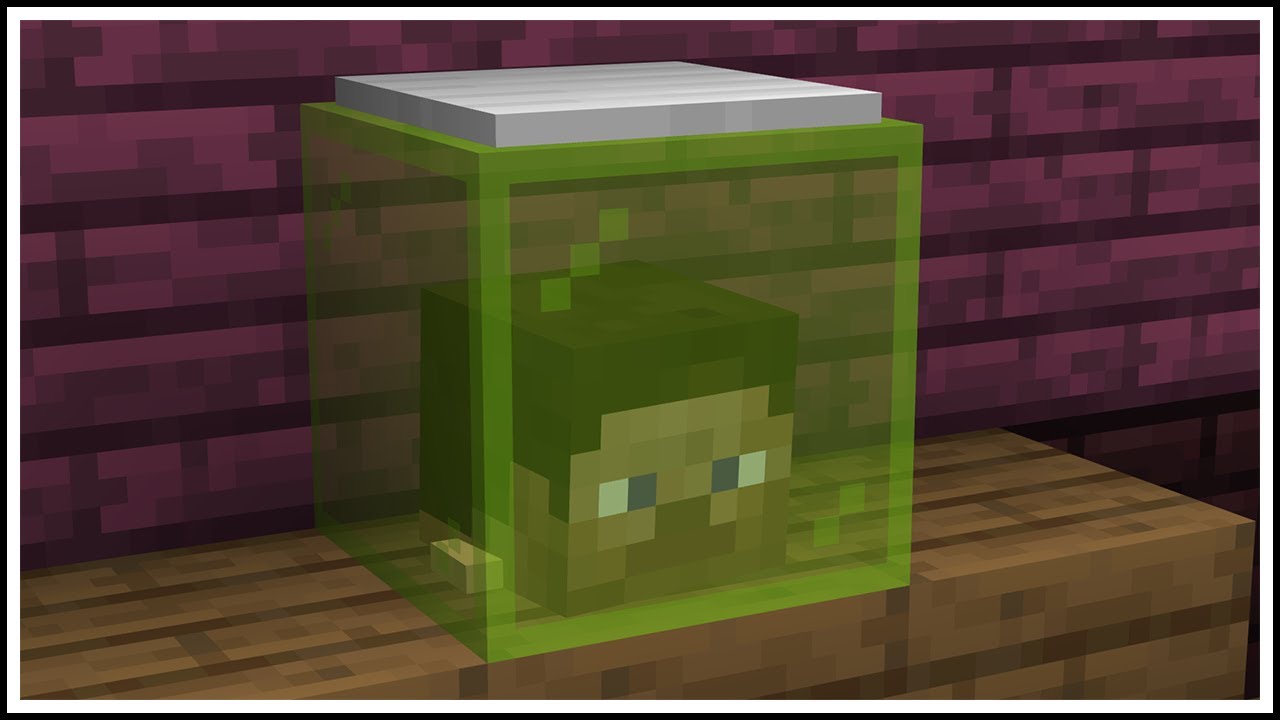 How To Make Head In A Jar In Minecraft Java 1 16 4 Youtube