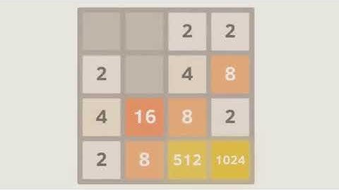 Play Game 2048 Using AI