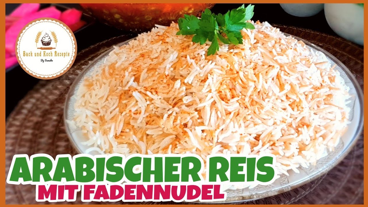 Arabischer Reis mit Fadennudeln/ Türkischer Reis/ Pilav Rezept - YouTube