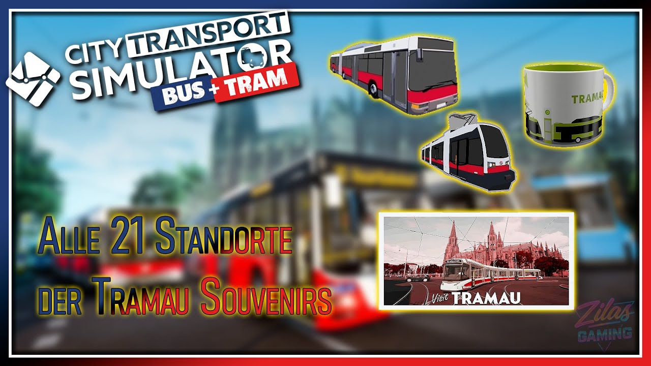 CITY TRANSPORT SIMULATOR 1.4.0 🚌 Alle 21 Locations COLLECTABLES / Standorte KOLLEKTIONEN