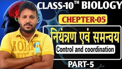 Bihar Board Class 10 Biology Chapter 4 | नियंत्रण एवं समन्वय | Full Explanation in Hindi