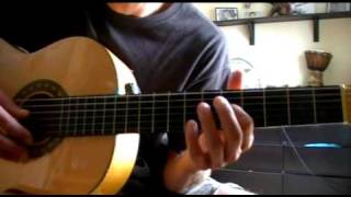 Video thumbnail of "Le solo de guitare (guitar déb n°11) pour débutant"