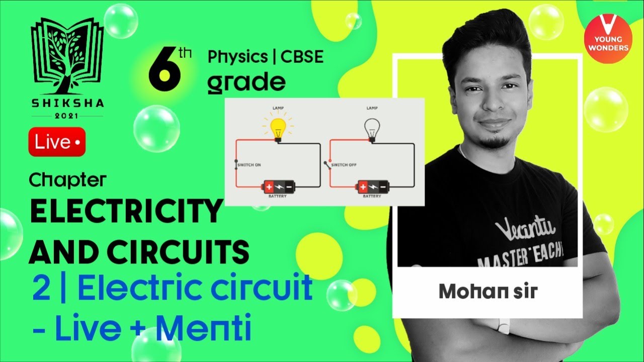 Electricity And Circuits L2 - Electric Circuit | Class 6 Science | CBSE ...