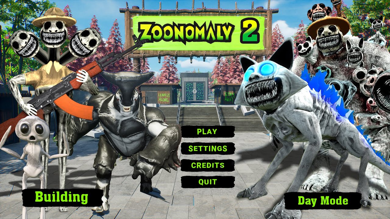 Zoonomaly 2 Official Teaser Full Game - Construction and daytime functions also include new Monsters
