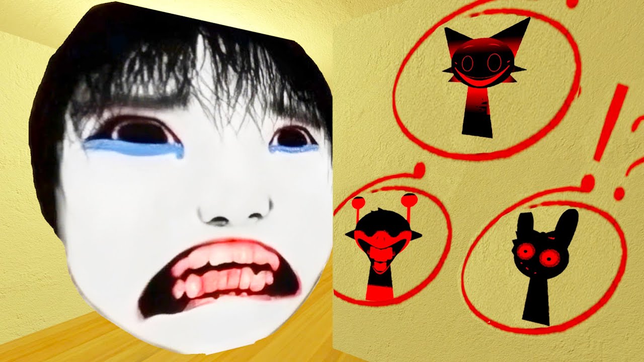 Saving Sad Yoshie Nextbot doesn't want to find him, but Nightmare Spunki Wenda is Angry Garry's mod