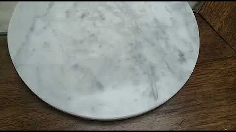 LAZY SUSAN MARMOL CARRARA 35 CMS