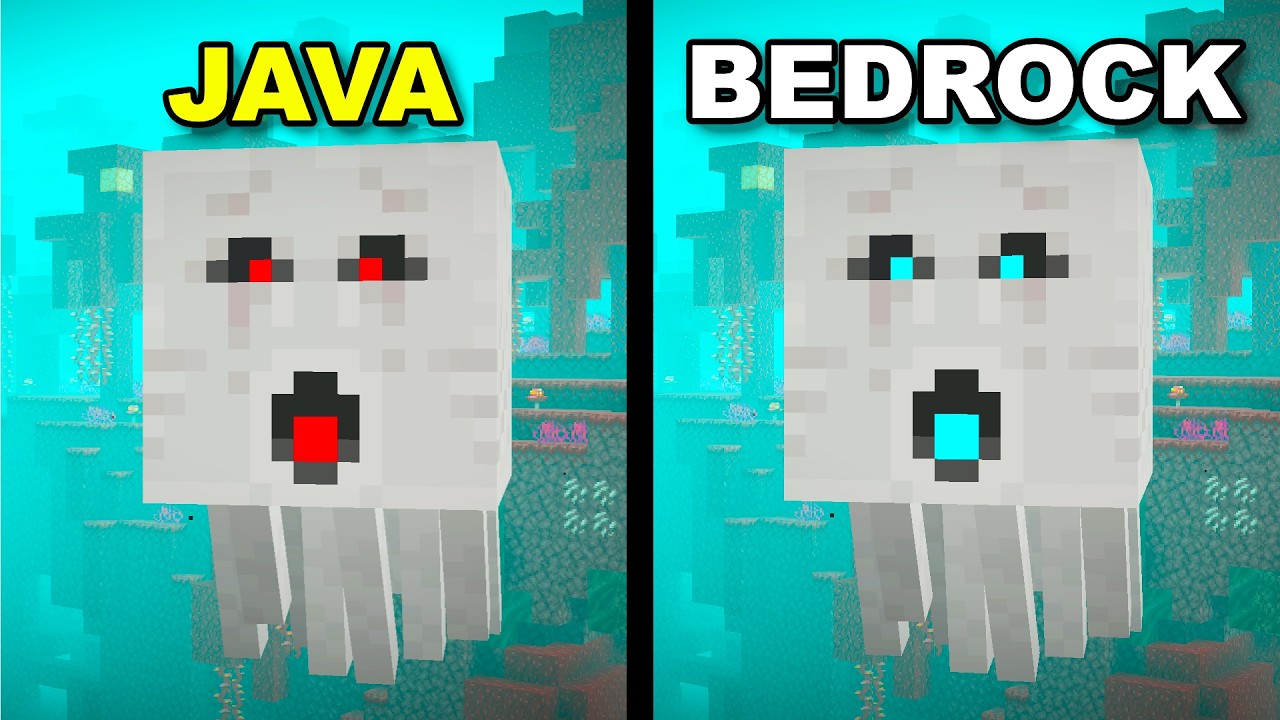 50 BIG Differences Between Minecraft Java and Bedrock – Which One Is ...