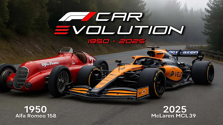 F1 Car Evolution (1950-2025) | The Most Iconic Formula 1 Cars of Each Era