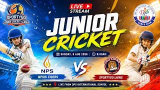 SportyGo U-13 Junior League Season 4 | NPSIS Tigers 🆚 SportyGo Lions SportyGo U-13 Junior League Season 4 | NPSIS Tigers 🆚 SportyGo Lions