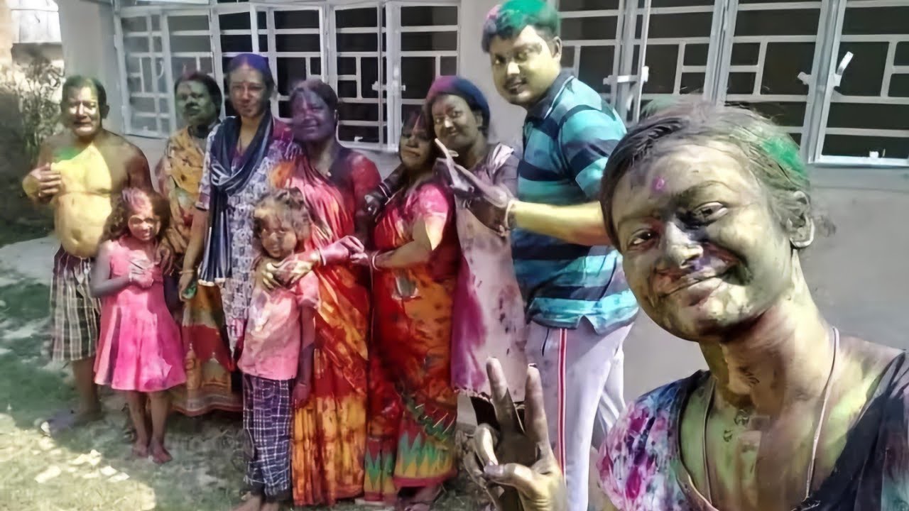 Holi putai bengali vlog  | #holi #holiputai