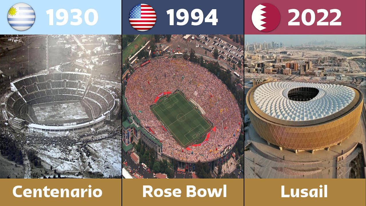 1930 - 2018 ALL FIFA WORLD CUP FINALS 
