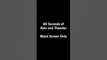 Stop Scrolling… Just Rain & Thunder 🌧️ ⚡ #shorts  #focus #thunderstorm #relaxation