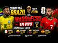 COMO VER BRAZIL VS MARRUECOS EN VIVO | MUNDIAL 2026 | HORARIOS, CANALES Y PREDICCIÓN