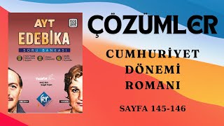 9 ÜNİTE CUMHURİYET DÖNEMİ ROMANI - TEST 10