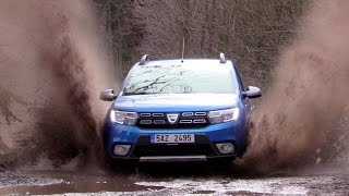 Dacia Sandero Stepway 2017 Driving footage | road, off road