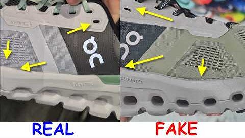 On cloud runner real vs fake review. How to spot fake On cloudrunner 2 sneakers