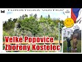 Velké Popovice  🍺 🇨🇿 ZBOŘENÝ KOSTELEC 🏰