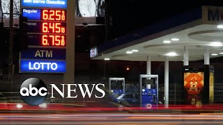 Gas prices in US spike amid Ukraine-Russia crisis I ABCNL