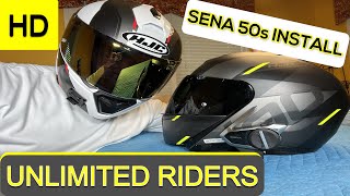 New Helmet HJC i90 Aventa | Sena 50s Installation