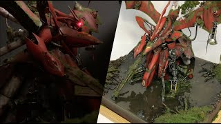 【ガンプラ】ナイチンゲールを電飾とレジンでアートにする!【GUNPLA CUSTOM BUILD】MSN-04Ⅱ NIGHTINGALE.